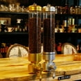 thumbnail image 3 of Wall Mounted Acrylic Coffee Bean Storage Dispenser Efficient Sealed Container Commercial Use Tea Houses Cafes Milk Tea Shops, 3 of 7