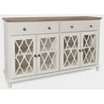 thumbnail image 4 of Jofran Aurora Hills Country Wire-Brushed 4 Door Accent Chest, 4 of 10