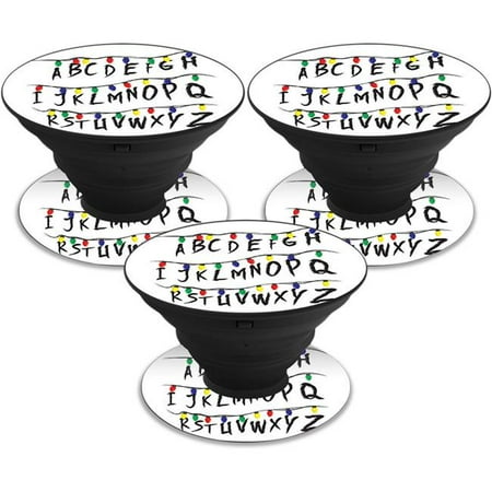 MightySkins POSOCK-Stranger Alphabet Skin for PopSocket PopSocket, Stranger Alphabet