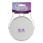 Goody 2 Sided Magnifying Makeup Mirror Standing Silver 11398