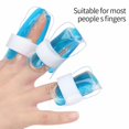 thumbnail image 5 of Finger And Toe Cold Gel Ice Pack Reusable Cryotherapy Compression Sleeve For Injuries Tendonitis Or Sprains Latex Free,15.5cm,Blue, 5 of 9