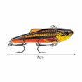 thumbnail image 3 of Soidarity 1 unids/lote 7cm 7g invierno mar duro señuelo de pesca VIB cebo con interior buceo plantilla giratoria Crankbait aparejos de pesca Pescar Soidarity OD009120-00, 3 of 6