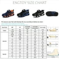 thumbnail image 7 of boys shoes Kids Sneakers quality mesh breathable children's sports blue shoes US size 4.5, 7 of 7