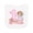 AA-White, variant on Inktastic Fairy Birthday Girl One Baby Terry Cloth Bib