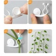 thumbnail image 6 of 10PCS Climbing Wall Fixture Clips, Self-Adhesive Vine Support Clips with Stickers, Acrylic Adhesive Sticker Leaf Fixer Invisible Wall Vines Fixing Clips for Indoor & Outdoor Decoration, 6 of 8