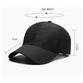 thumbnail image 3 of Konghyp Baseball Mesh Hat – Quick-Drying Summer Visor Cap for Men, Ideal for Outdoor Sports and Running, Lightweight and Breathable for Comfort and Performance., 3 of 3