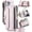 Pink, variant on Asuwish Compatible with Samsung Galaxy Z Fold 6 5G 2024 Zipper Wallet Phone Case With pen slot Crossbody Lanyard Strap Flip Card Holder Slot Cell Cover for ZFold6 Z6 G Fold6 6Z Women Girls Black