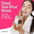 thumbnail image 3 of YEOUTH Dead Sea Mud Mask, Facial Mask with Hyaluronic Acid, Aloe, Oatmeal & Avocado Oil, Hydrating Face Mask, Detoxifies, Fights Pimples & Blackheads, Minimize Pore Size (8 OZ), 3 of 7