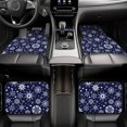 thumbnail image 7 of Fuzoiu Snowflakes2 Print Carpet Floor Mats for Car,Car Foot Mat Set,Universal Fit 4 Piece Mat Pad Set,Fits Most Cars Trucks Vans Sedans SUV Auto Carpet Mat Se, 7 of 7