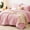 C-Pink, variant on Queen Comforter Set Olive Green Seersucker 7 Pieces Bed in a Bag Luxury All Season Bedding ,with Down Alternative Comforter Sheets Pillowcases Shams