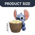 thumbnail image 3 of Stitch Seau à Maïs Soufflé en Peluche – Combo Adorable Support de Maïs Soufflé et Peluche avec Personnage de Film pour Rangement et Exposition – Édition Limitée Article de Collection, 3 of 9