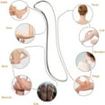 thumbnail image 3 of Stainless Steel Fascia Release Tool for Deep Muscle Tissue Massage and Body Relaxation S Shape Design Myofascial Scraping Instrument, 3 of 3