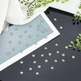 thumbnail image 4 of 100pcs 6mm Flower Beads Spacer Petal Bead Caps 304 Stainless Steel Bead Caps for Jewelry Making- Stainless Steel Color, 4 of 9