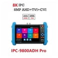 thumbnail image 2 of IPC-9800 Pro Full HD 8MP Cvi Tvi Ahd Cvbs Monitor Camera IP X7inch IPS Touch Screen PTZ Control CCTV Tester ,Easy to Operate, 2 of 7