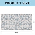 thumbnail image 3 of Farmhouse Flower Fluorescent Light Covers, Botanical Vintage Light Blue Leaf Magnetic Light Covers for Ceiling Lights, Fluorescent Ceiling Shade Filters for Classroom Bedroom Office 4x2Ft x 2PCS, 3 of 8