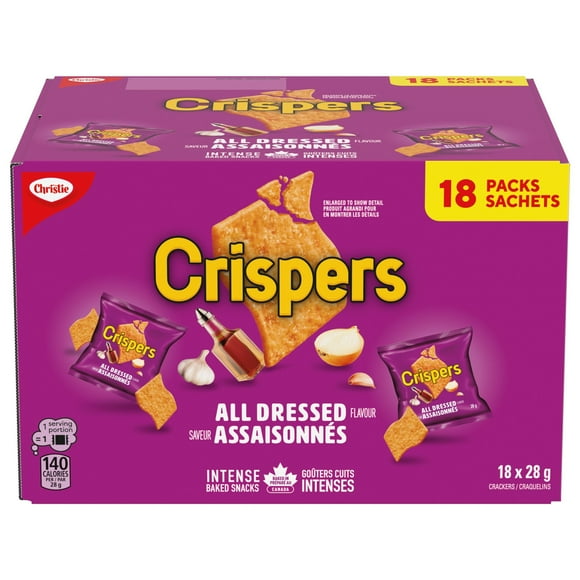 CRISPERS ALL DRESSED P2G, 504 g