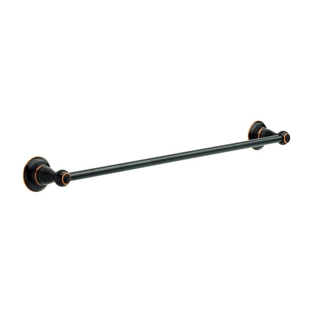 Delta Porter Oil Rubbed Bronze Towel Bar 24 in. L Die Cast Zinc