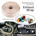 5m Car Insulation Tape Exhaust Heat Wrap with 4 Stainless Steel Cable