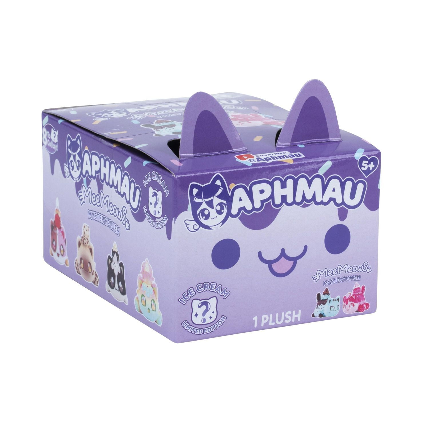 Aphmau 6” MeeMeow Mystery Plush – Ice Cream