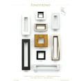 thumbnail image 4 of Schaub And Company 450-26 Finestrino 1-1/4" Center To Center Modern Open Square Finger, 4 of 4