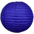 thumbnail image 2 of Just Artifacts 10-Inch Cobalt Blue Chinese Japanese Paper Lanterns (Set of 5, Cobalt Blue), 2 of 2
