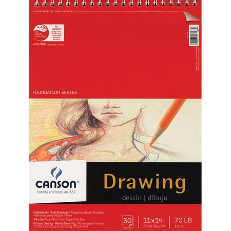 Canson Foundation Series Drawing Pads - 11x14