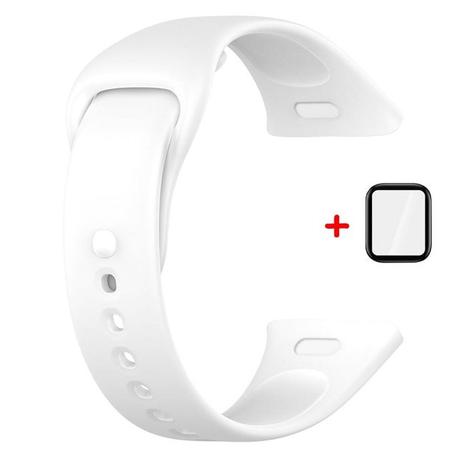 Silicone Strap For Xiaomi Redmi Watch 3 Watch Straps Replacement Watchband For Redmi Watch 3 Active/Lite Wrist Band Accessories