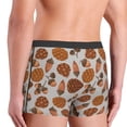 thumbnail image 3 of Goofa Pinecone Autumn Pattern Printed Men's Boxer Briefs Underwear, Moisture-Wicking Underwear, Trunk,Soft and Breathable Cotton Underwear-, 3 of 9