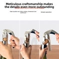 thumbnail image 4 of Alloy Sparkling Champagne Cork Remover - Ergonomic Handle Cork Puller for Wine, Bar, Party & Wedding (14x9cm), 4 of 4