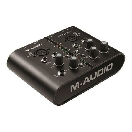M-Audio M-Track Plus - Audio interface - 24-bit - 48 kHz - 97 dB SNR - USB