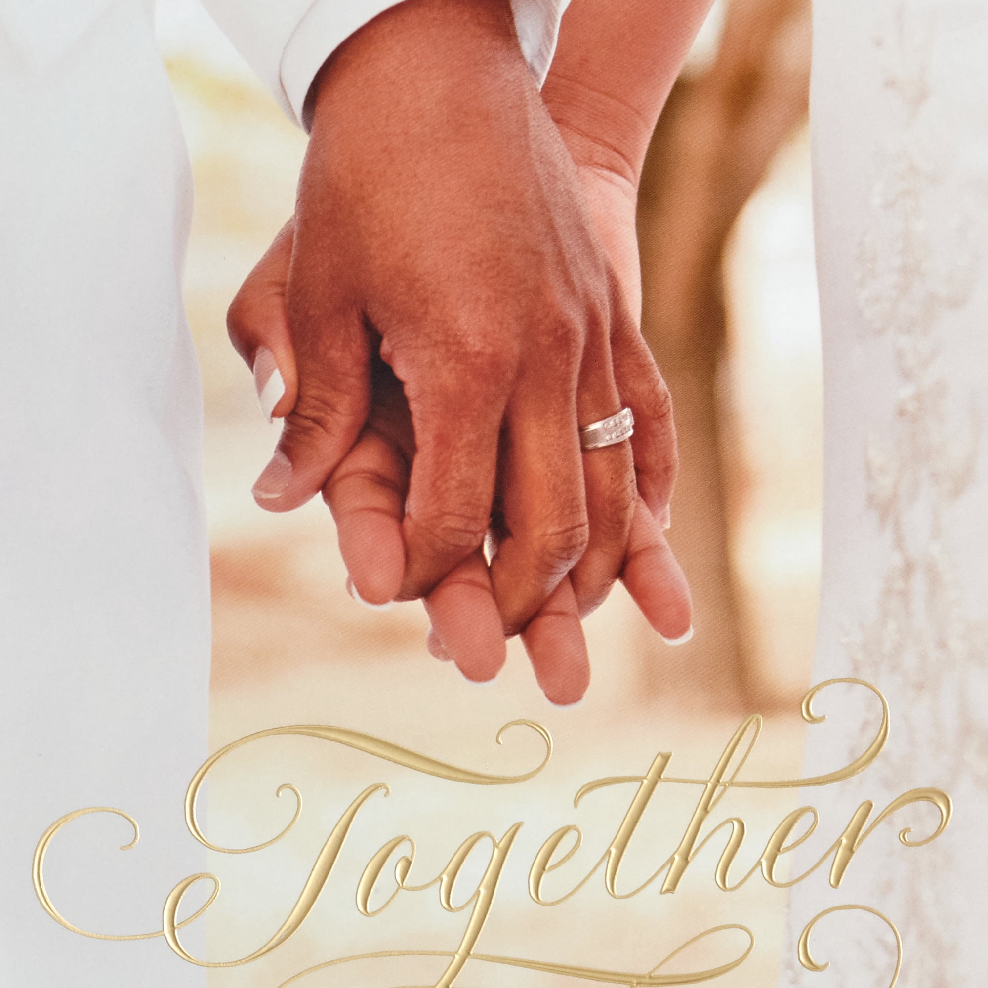 Hallmark Mahogany Wedding Card (Together is Where You Belong)