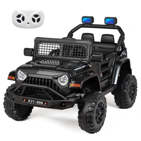 RJV Kids Electric Ride on Truck Realistic Off-Road Style High Capacity 12V 7AH Battery Ages 37-96 Months ,1PCS