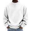 thumbnail image 7 of DYTTDG Men's Crew Neck Sweatshirt, Long Sleeve Loose Fit Solid Color Casual Pullover for Fall & Spring Everyday Wear, 7 of 7