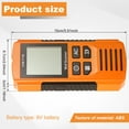 thumbnail image 2 of Stud Finder Wall Scanner Multifunctional Stud Finder Tool with Alarm Accurate Handheld Wall Stud Finder Portable Electric Stud Finder for AC Wire Metal Studs Detection, 2 of 9