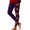 #03 Purple, variant on Gyexs Womens Halloween Leggings Soft Stretchy Printed Pajamas Pants Soft Stretch Printed Gym Yoga Pants Halloween Work Clothes #01 Black Size L