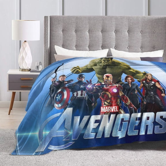 Ultra-Soft Micro Fleece Blanket Avengers Super Soft Plush Blanket For Winter Bedding Bed Couch Sofa For All Seasons 50"X40"
