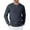 C-Dark Gray494, variant on Mens Knitted Sweaters Lightweight Solid Color Long Sleeve Crewneck Regular Fit Pullover Business Work Casual Dress Autumn Winter Casual Jumper Tops