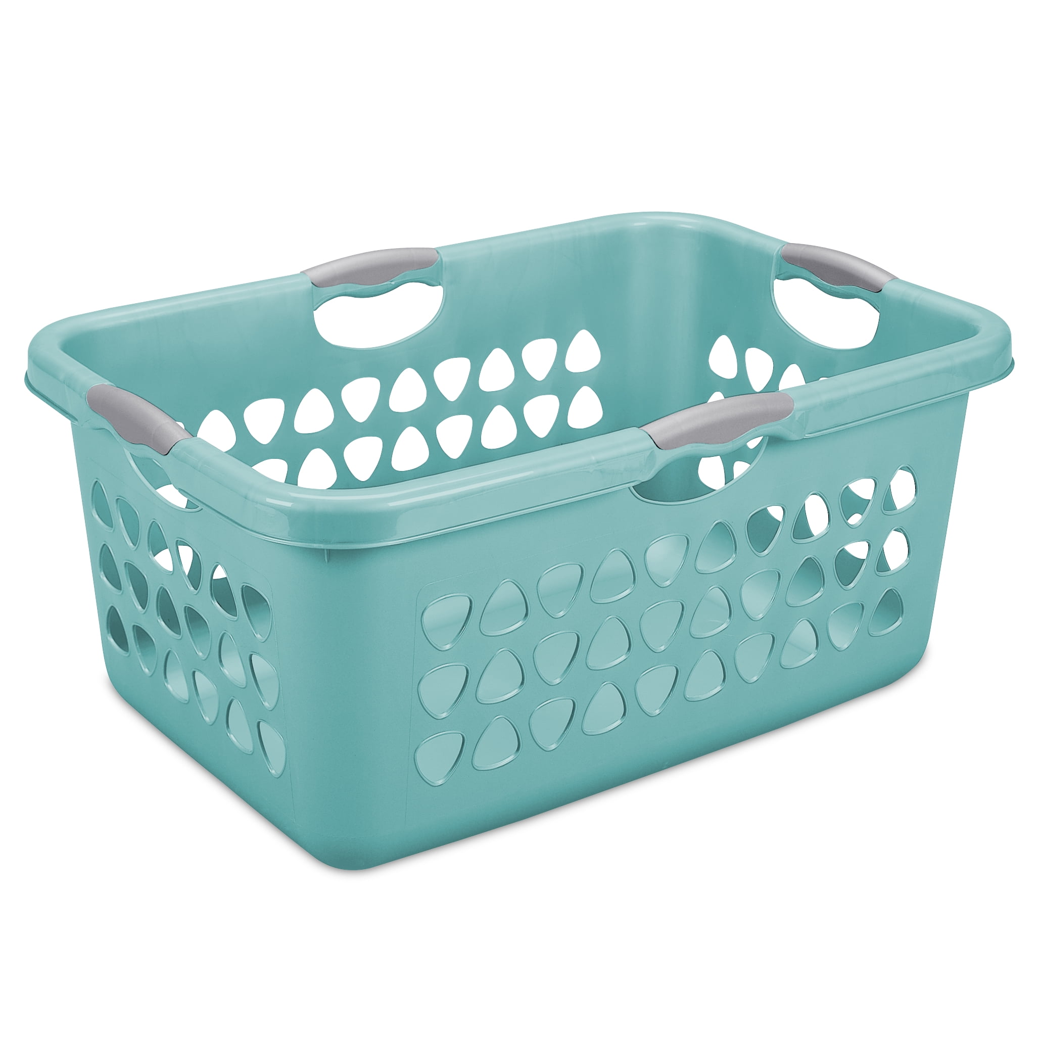 teal laundry basket
