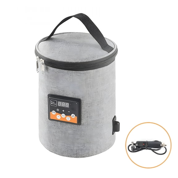 HIBIBUD Car Portable Baby Bottle Warmer Travel Outdoor Cup Warmer Heater Insulation Bag