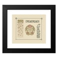 thumbnail image 2 of Maurice Pillard Verneuil 17x15 Black Modern Framed Museum Art Print Titled - Abstract Design Based on Flowers and Berries (1900), 2 of 5