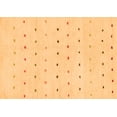 thumbnail image 1 of Ahgly Company Indoor Rectangle Solid Orange Modern Area Rugs, 8' x 10', 1 of 4