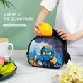thumbnail image 6 of Ninjago Portable Lunch Bag, Insulated Lunch Box Reusable Lunch Totes Bag for Camping Hiking Travel Picnic, 6 of 8
