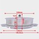 thumbnail image 2 of DA31-00345A RMF-003ASSA Refrigerator Condenser Fan Motor for - Fridge, Replace: 3954921, AP5948644, DA31-00334, 2 of 5