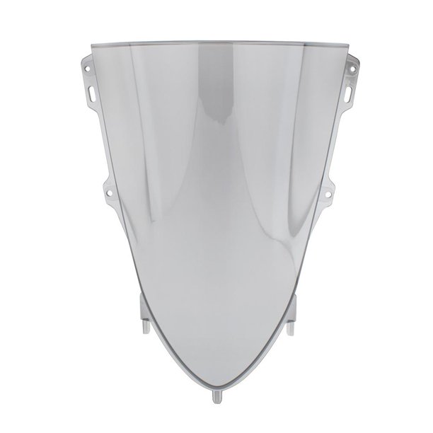 Reemplazo profesional parabrisas para motocicleta, fácil instalación, accesorios para motocicleta, deflector resistente montaje frontal para Marrón