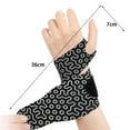 thumbnail image 6 of sunsanly Sports Wristband Ultra-Thin Carpal Tunnel Support Pain Relief Arthritis Tendonitis Wrist Brace Right And Left Hand Compression Elastic Wrist Wraps for Fitness Enthusiasts, 6 of 8