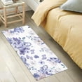 thumbnail image 5 of SKYSONIC Watercolor Floral Soft Runner Rug Washable Non-Slip Room Rug Hallway Rug Runner for Entryway,Hallway,Bathroom,and Kitchen,39x20In, 5 of 7