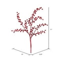 thumbnail image 2 of Vickerman 17" Red Berry Artificial Christmas Spray. Includes 6 sprays per pack., 2 of 2