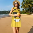 thumbnail image 3 of Goofa Smiling With Sunglasses for Summer Dresses for Women – Beach Floral Sundress, Casual Pockets Boho Tank Dress for Hot Days, 3 of 7