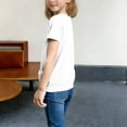 thumbnail image 4 of Girls Hooded Sweatshirt for Kids Double Pocket Pullover Top Medium Large Size, 4 of 7