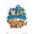 thumbnail image 2 of Minecraft: Legends - White Canvas Wall Poster, 22.375" x 34", 2 of 4